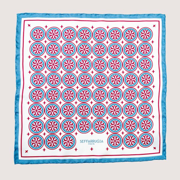Original Red Starlight Pocket Square