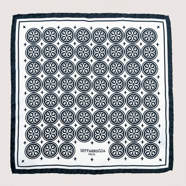 Original Black Starlight Pocket Square