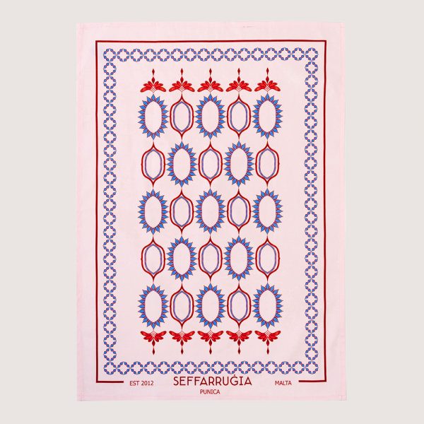 Punica Rosea Tea Towel