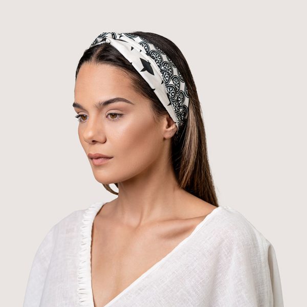 Black Starlight Turban Headband