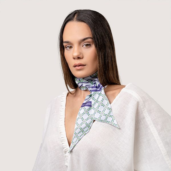Punica Caeruleum Skinny Scarf